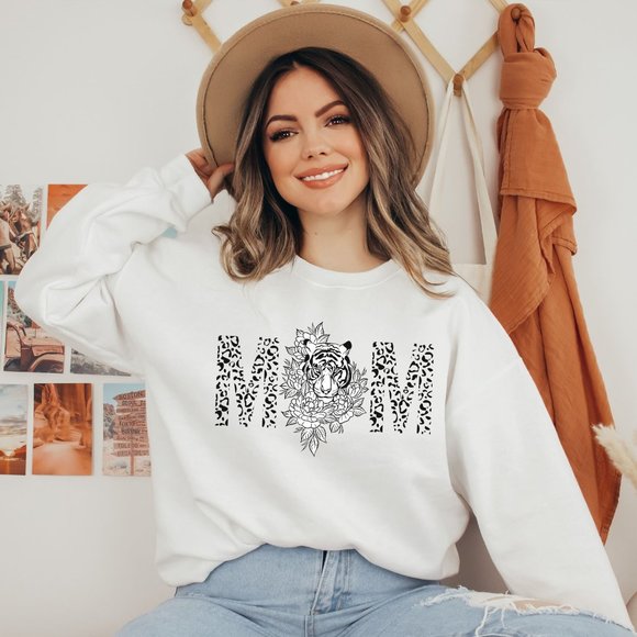 Tops - Mom Sweatshirt Maternity Sweatshirt Cozy Pullover Sweatshirt